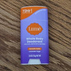 LUME whole body deodorant Lavender Sage 2.6oz